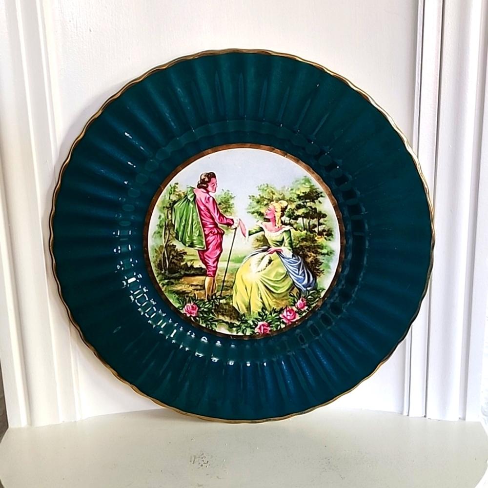 Decorative Plate, Wade Pottery Royal Victoria, Collectible, Vintage, England